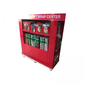 Gift Wrap Center Dump bins Display for Party Products Collection