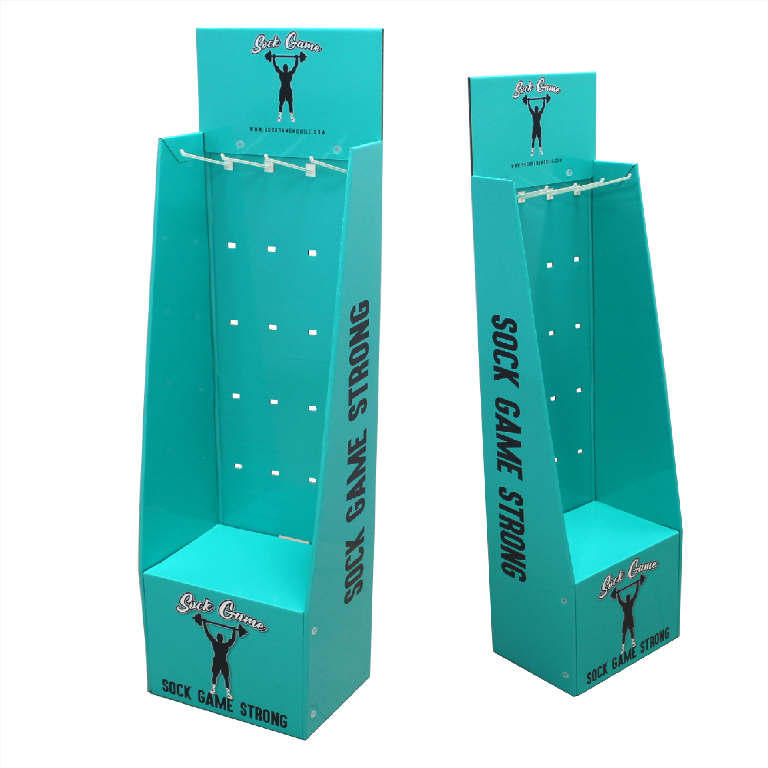 China Factory for Pop Shelf Display - Hot Sale Cardboard Advertising Display Stand for Retailing Socks – Raymin