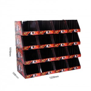 16pcs PDQ Stacked Half Pallet Display for Pet Toys