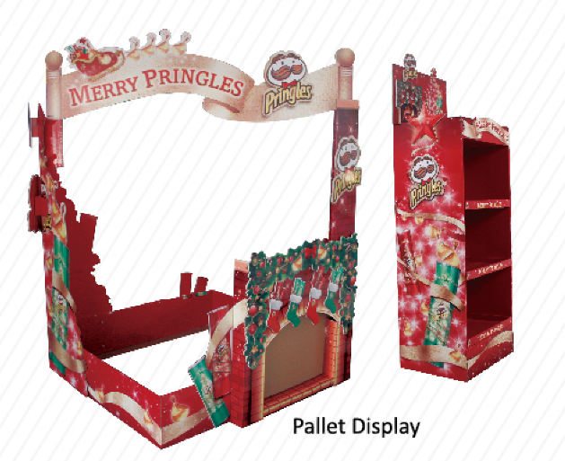 How Snack Food Use Cardboard Display For Seasons Promotion?