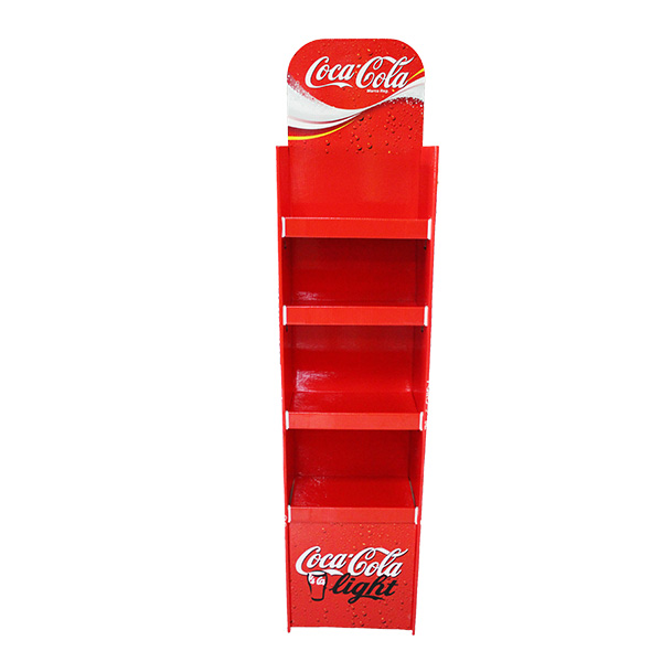 Hot Sale for Pos Display Design - Easy-assemble four shelves energy drink strong tower display – Raymin
