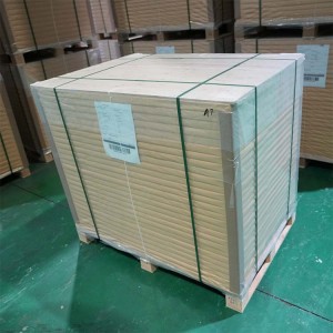 Wholesale 170-400g/㎡ Duplex Board White Back Packaging Paperboard GC1 C1S Ivory Board