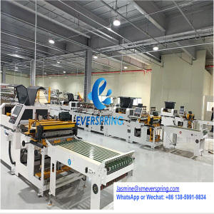 Corrugated fluted padded mailing bags machine