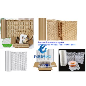 Inflated bubble wrap pouches making machine