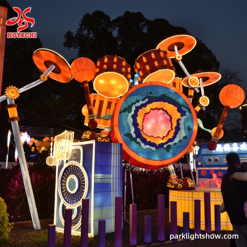 Drum Light Sculpture