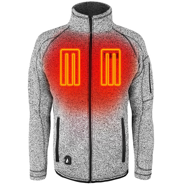 5V Men’s Battery Heated Sweater hoodie Jacket