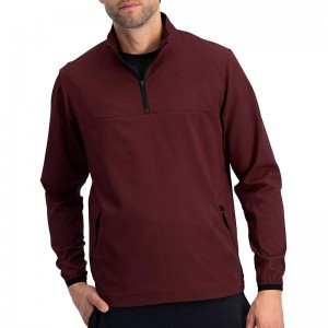 Hot selling Customized Mens Dry Fit Half zip go...