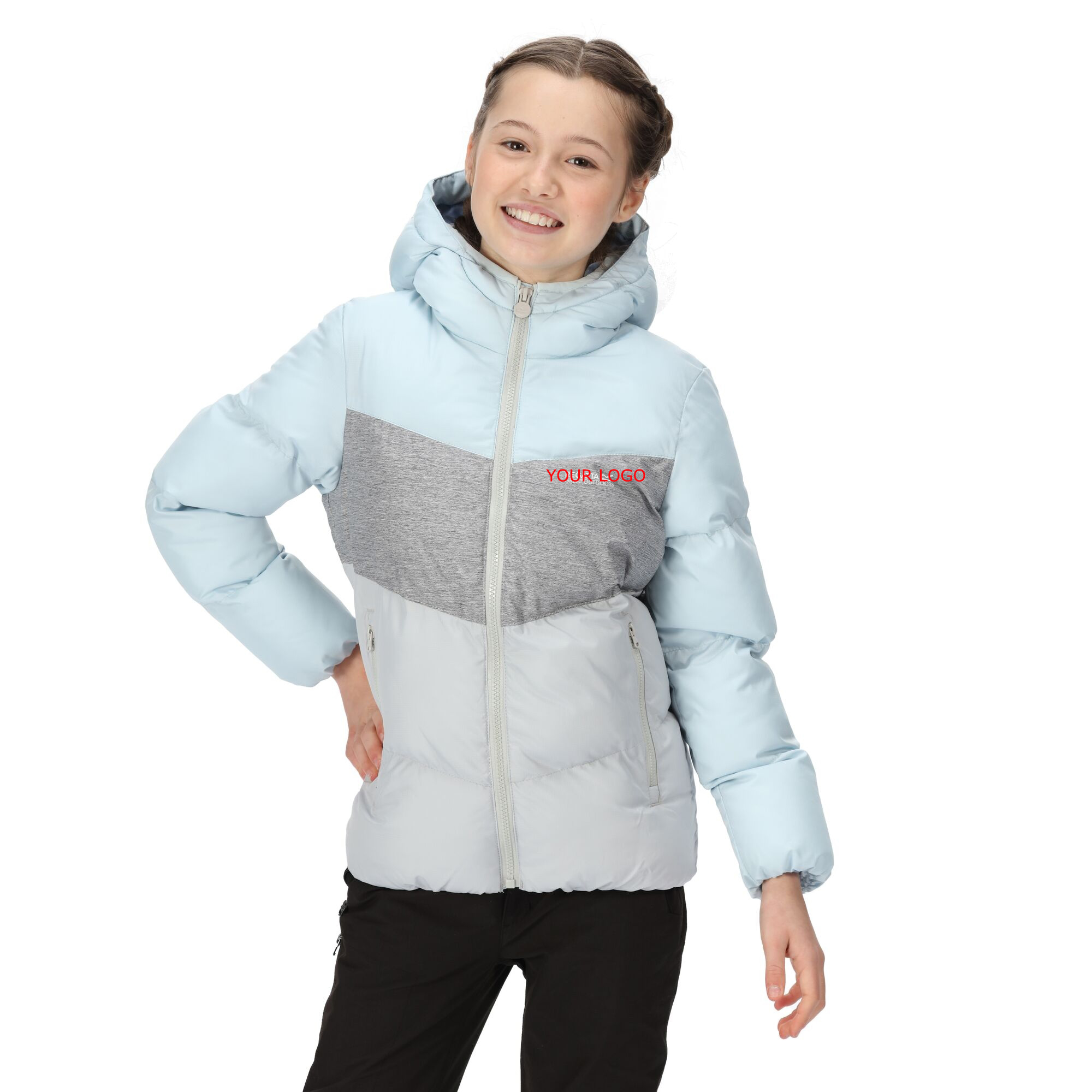 Jaket Puffer Luar Ruangan Jaket Insulasi Junior |Musim dingin