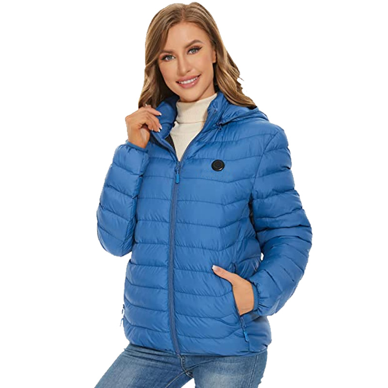 सानुकूल हिवाळी लाइटवेट आउटडोअर जॅकेट हिवाळ्यासाठी महिलांचे गरम केलेले हिवाळी जॅकेट
