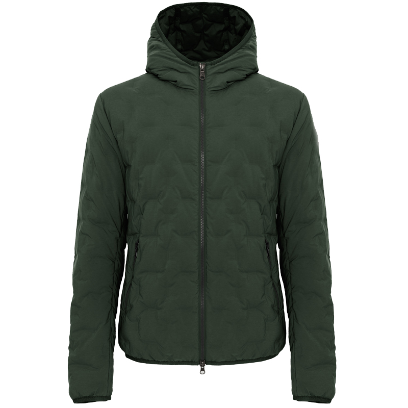 NEW STYLE MENS ULTRASONIC STITCHING QUILTED JACKET WITH HOOD