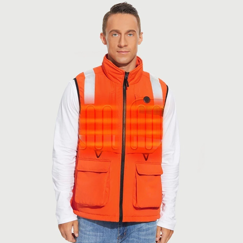 Nový styl unisexové vyhřívané vesty pro lov