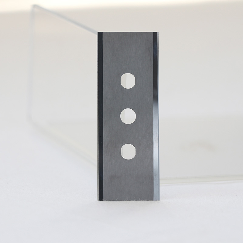 Tungsten Carbide Thin Chemical Fiber Cutting  Blade For Pvc Film Slitting Knife