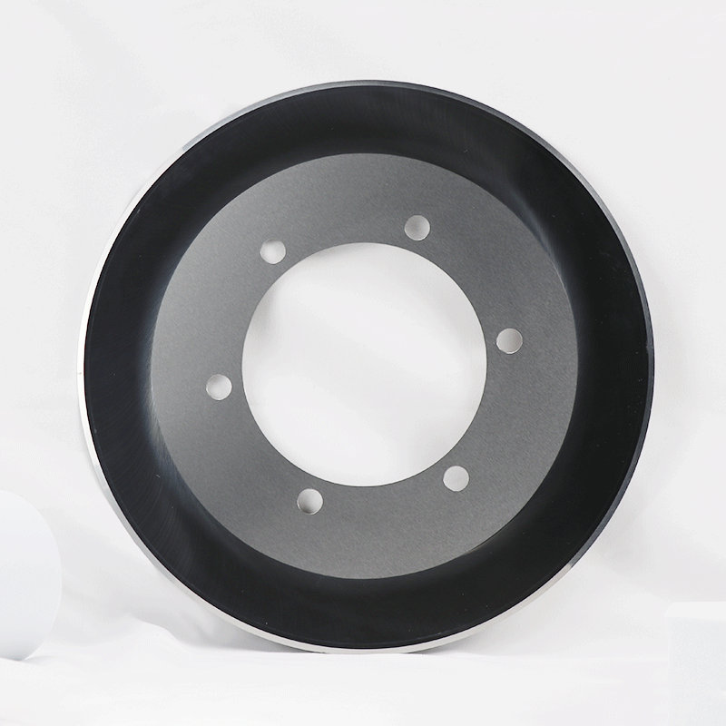 TCY Tungsten carbide slitter blade 300 x 112 x 1.2mm round knife for Slitting corrugated board