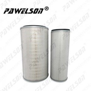 SK-1344AB China Heavy Duty Camion Loftfilter Element fir DONGFENG KR Camion A751020 A751030 AF26549 A-38130 AF26550 A-38140