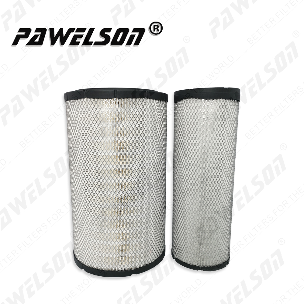 SK-1557AB China XCMG road roller air filter element supplier