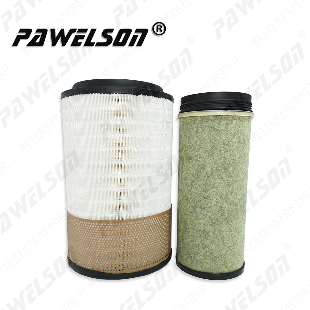 SK-1553AB K2841 C271050 CF1810 China air filter element for Golden Dragon bus and HOWO heavy duty truck