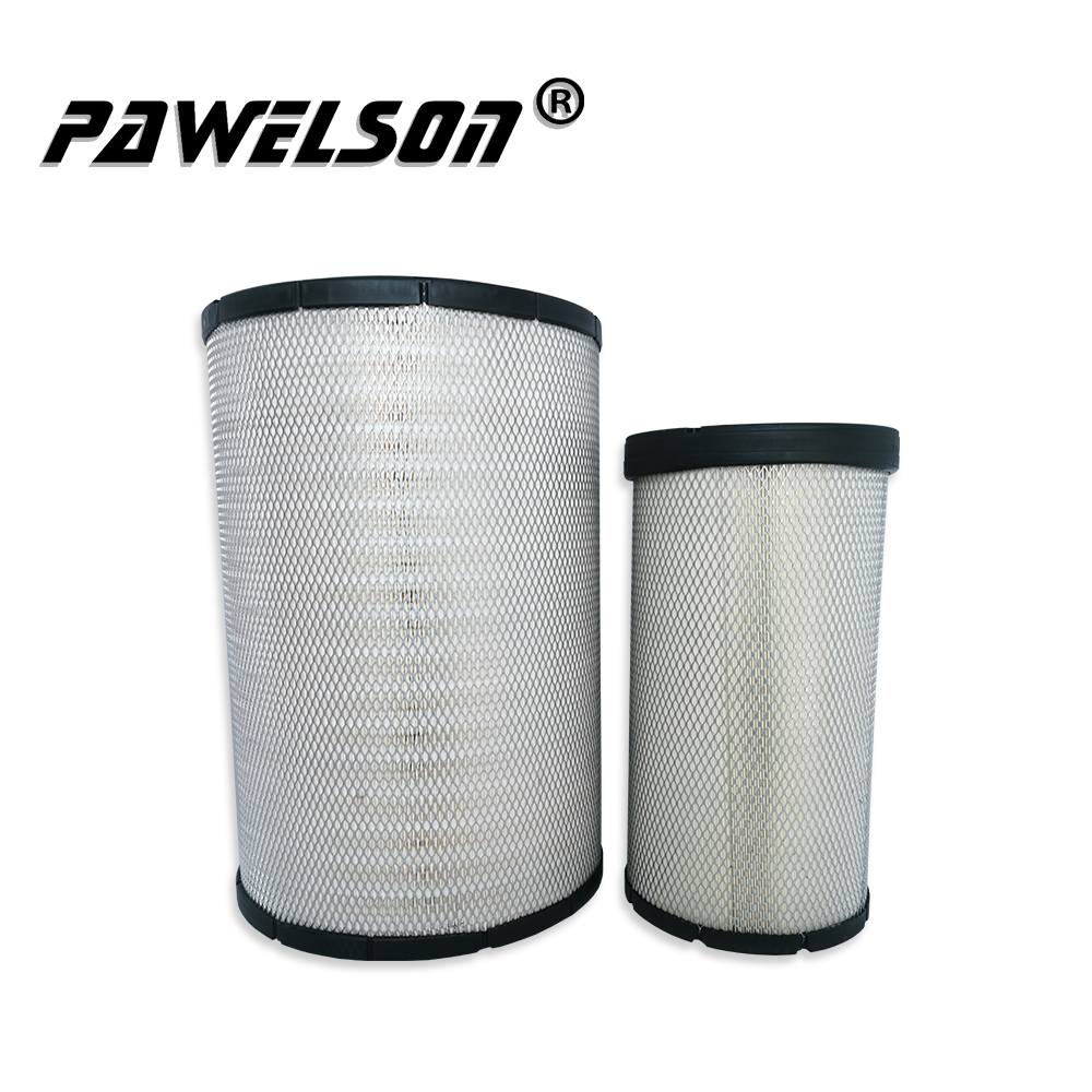 Excavator Accessories Air Filter Exporters –  SK-1088AB Construction machines air filter for CATERPILLAR excavator 6I2509 6I2510 1327167 SANDVIC 15300196 AGCO 504421D1 – Qiangsheng