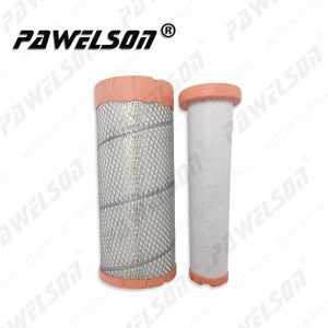 SK-1203AB China LISHIDE filtro de aire para excavadora A753020 AT338105 1040384001 J17007A111000 AF26529 AF26117 RS30220 P628325