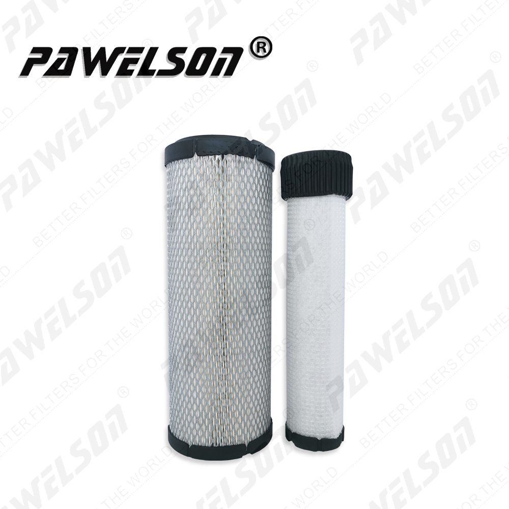 Elemento de filtro de aire para equipos pesados ​​SK-1308AB 40050400381 40050400380 para excavadora DAEWOO DX60