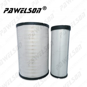 SK-1380AB China heavy duty truck air filter element manufacture