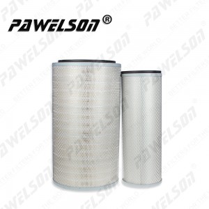 SK-1058AB Zľava Daewoo vzduchový filter pre bager OEM číslo 68083046029 24749051 24749057 65083046005