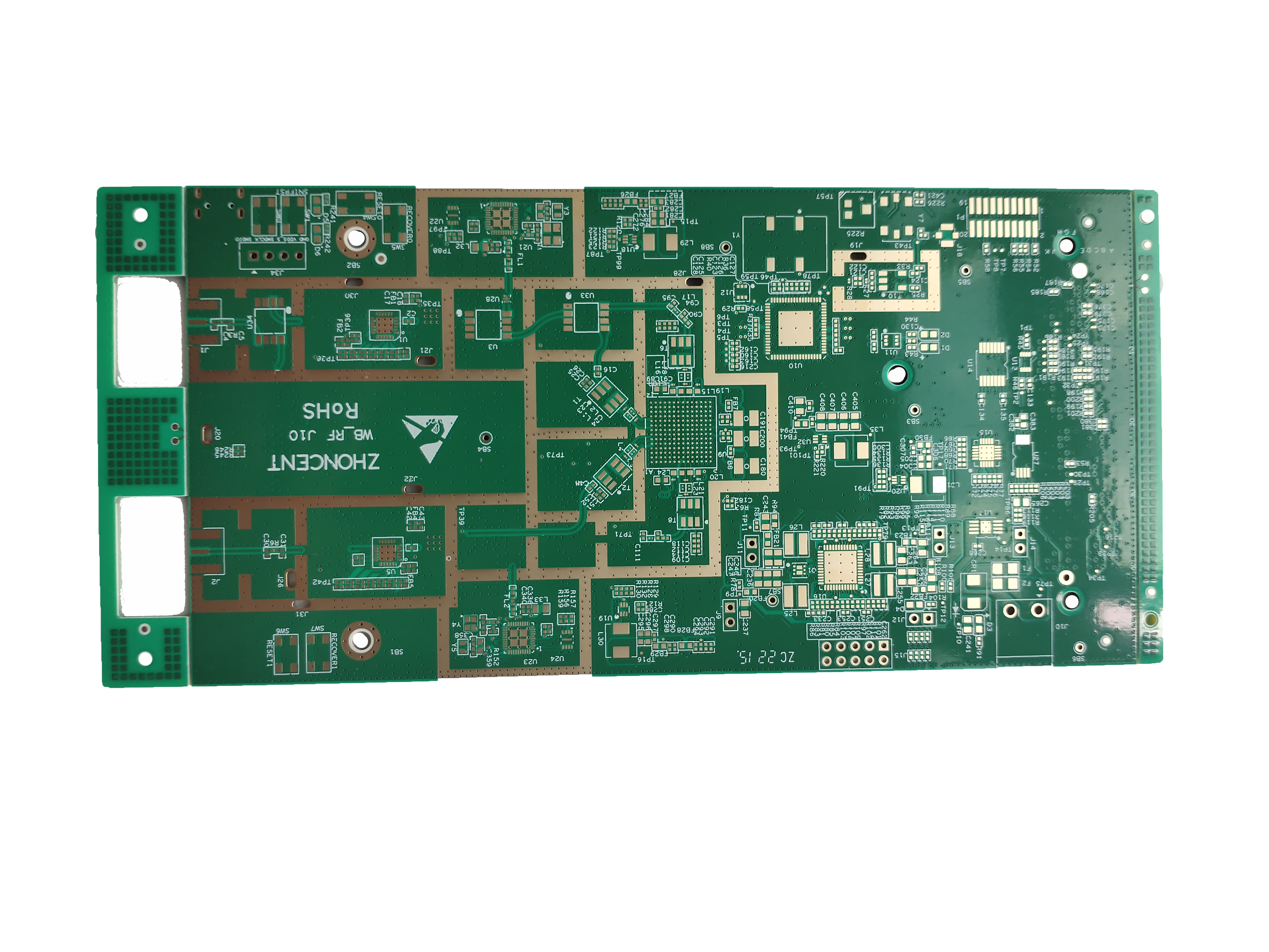 Reasonable price 0.4 Mm Pcb - 12 Layer ENIG FR4+Rogers Mixed Lamination High Frequency PCB – Huihe