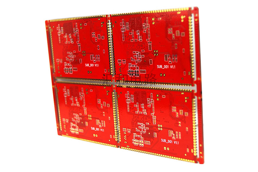 8 Layer ENIG FR4 Half Hole PCB Featured Image