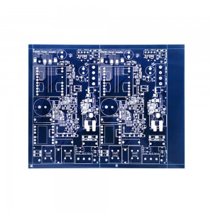 4 Layers Immersion Silver Blue PCB