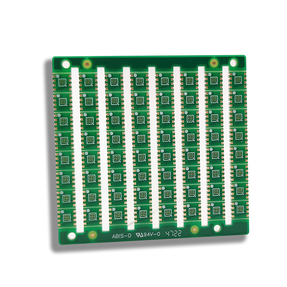 Micro Half-hole ENIG Circuit Board with BGA (1)