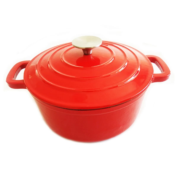 Rapid Delivery for Rectangular Cast Iron Frying Pan - Round Cast Iron Casserole/Dutch Oven PCA23D/25D  – PC