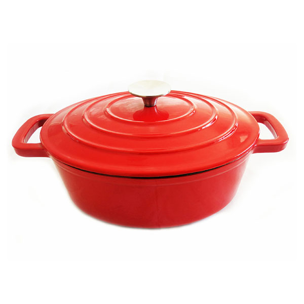High Quality for Bbq -  Oval Cast Iron Casserole/Dutch Oven PCB27D – PC