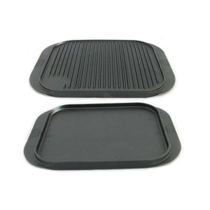Cast Iron Grill Pan/Griddle Pan/Steak Grill Pan PC206