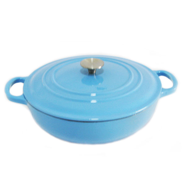 Factory Price For Cast Iron Cookware - Round Cast Iron Casserole/Dutch Oven PCA30G – PC