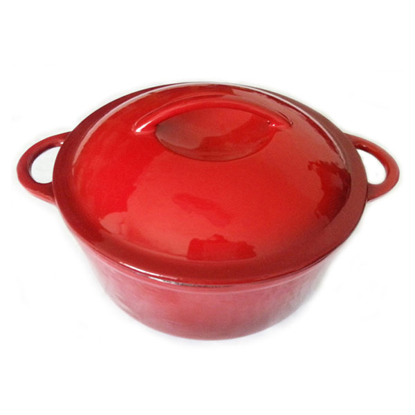 Fast delivery Sizzler Plate - Round Cast Iron Casserole/Dutch Oven PCA22H/25H/26H/29H – PC