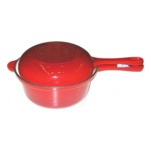 Double Use Cast Iron Saucepan/Sauce Pot 	PCD180