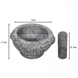 Granite Stone Mortar and Pestle PCG138A