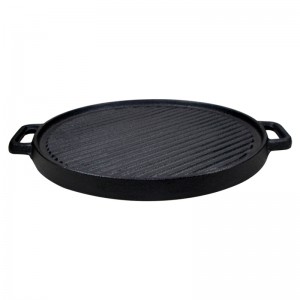 Cast Iron Grill Pan/Griddle Pan/Steak Grill Pan PC410