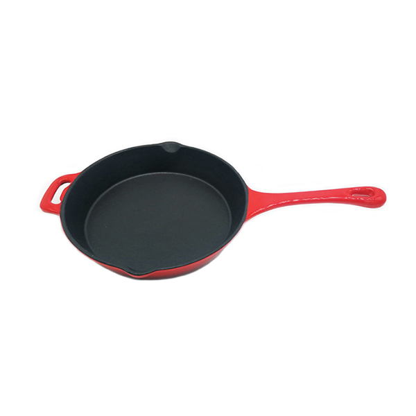 Chinese Professional Wood Handle Cast Iron Fry Pan - Cast Iron Skillet/Frypan PC724Q – PC