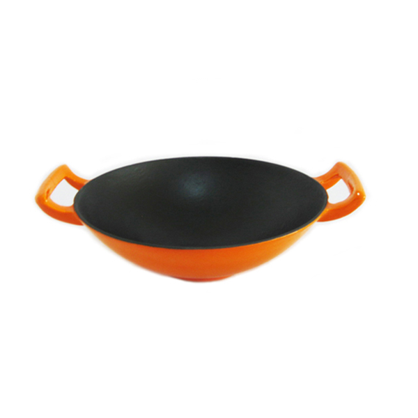 Reasonable price for Braise Pan - Cast Iron Wok/Chinese Wok PCW31 – PC