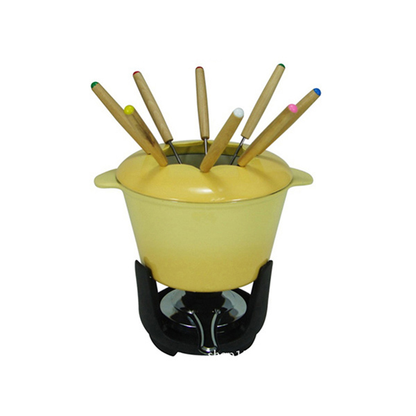 Good Wholesale Vendors Pasta Pot - Cast Iron Cheese Fondue Set PC607-4 – PC
