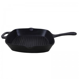 Cast Iron Grill Pan/Griddle Pan/Steak Grill Pan PC250