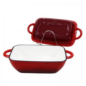 Double Use Cast Iron Baking Pan/Baking Platter PCD30