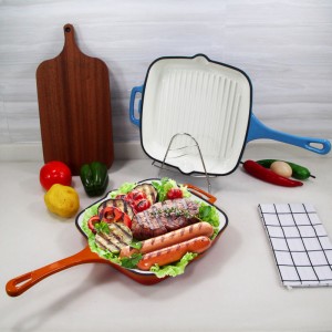 Cast Iron Grill Pan/Griddle Pan/Steak Grill Pan PC215Q