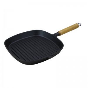 Cast Iron Grill Pan/Griddle Pan/Steak Grill Pan PC61S