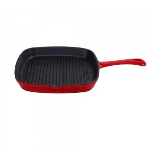 Cast Iron Grill Pan/Griddle Pan/Steak Grill Pan PC87