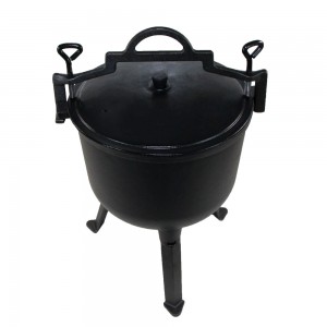 Outdoor Cast Iron Cauldron/Cast Iron Poland pot PCBP4/PCBP7/PCBP10/PCBP15