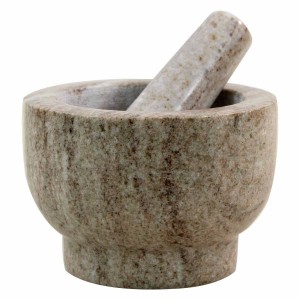 Marbel Stone Mortar and Pestle PCM1359