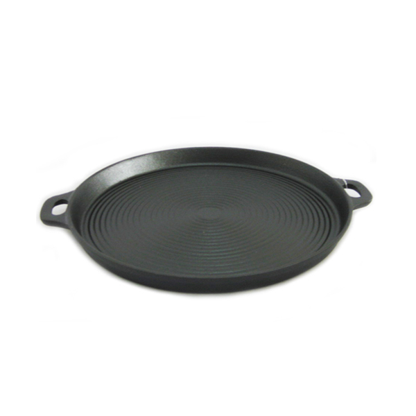 8 Year Exporter Deep Skillet - Cast Iron Grill Pan/Griddle Pan/Steak Grill Pan PC350-2 – PC