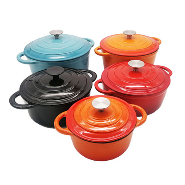 Hot Selling for Cast Iron Stove - Enamel Cast iron Cookware Set PC100B – PC