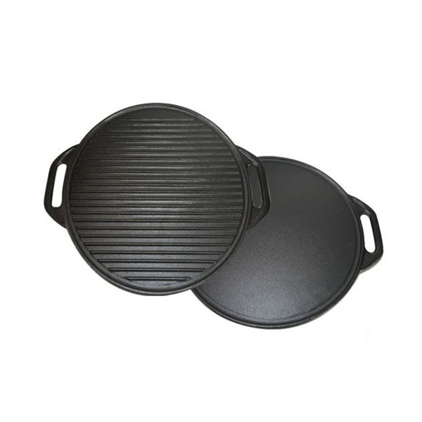 Good quality Cast Iron Casserole With Enamel Coating - Cast Iron Grill Pan/Griddle Pan/Steak Grill Pan PC420 – PC